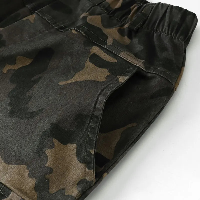 Boys Camo Joggers