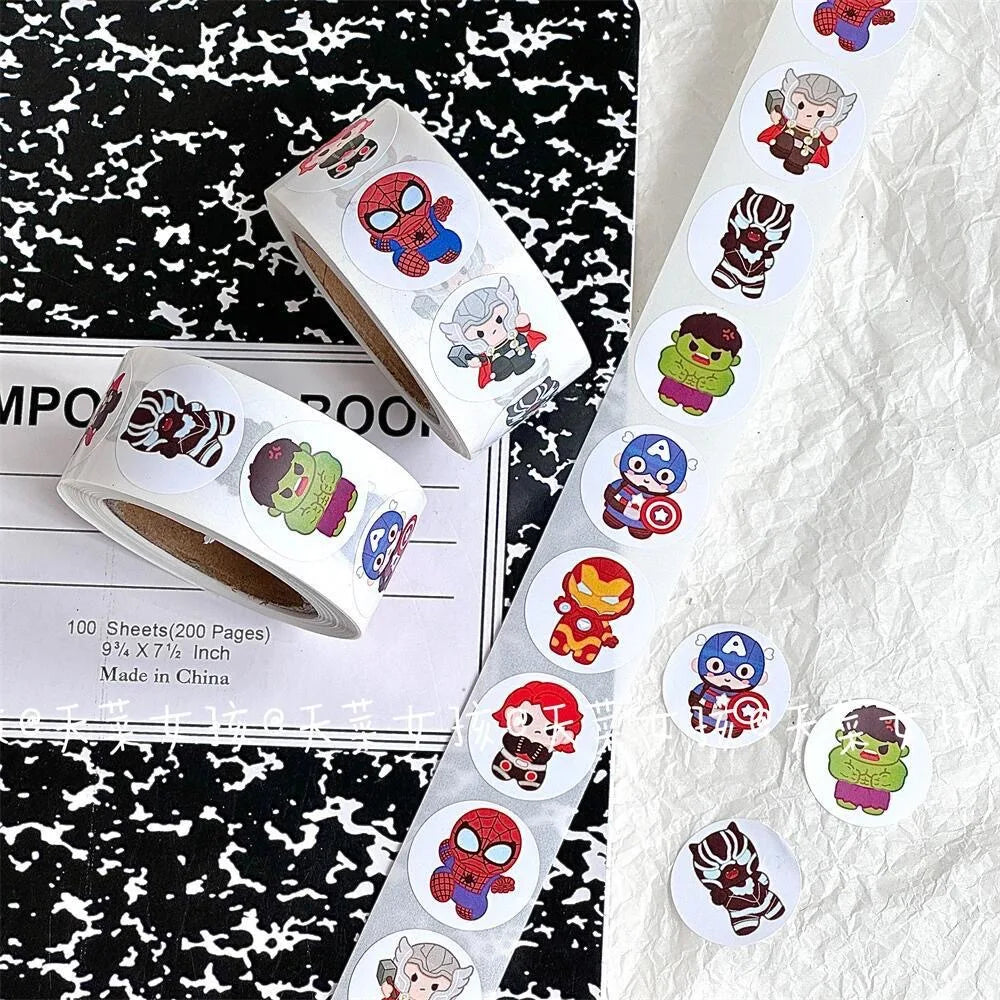 New 500PCS Avengers Roll Stickers