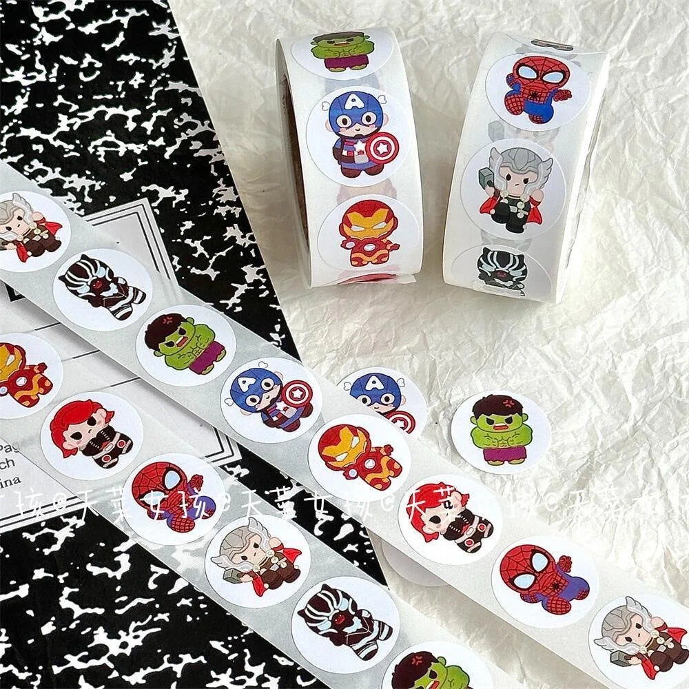 New 500PCS Avengers Roll Stickers